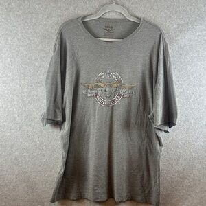 Izod Gray Indianapolis Speedway Logo Short Sleeve Tee